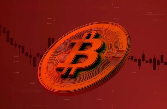 bitcoin crypto red down 915x600 gamen.pro
