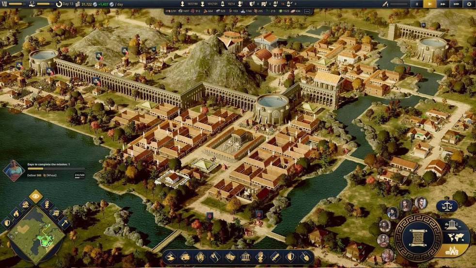 Citadelum nâng cấp miễn phí 1 citadelum 2 0 update roman empire city builder ancient rome cities skylines gamen.pro