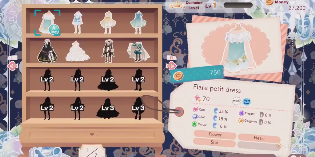 Top 10 game thời trang hấp dẫn nhất trên Nintendo Switch 3 gamen.pro selfy collection the dream fashion stylist
