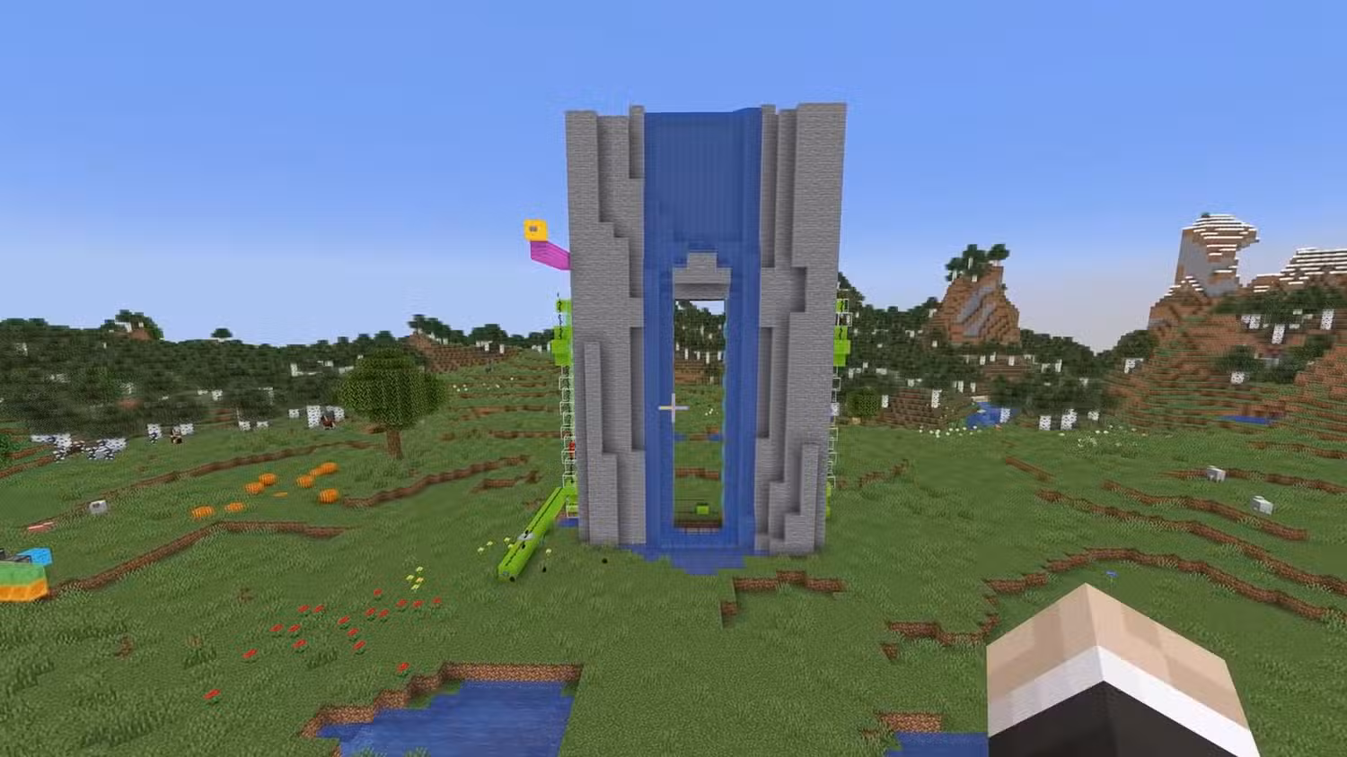 how-to-make-a-waterfall-in-minecraft-batman-waterfall-by-mumbo-jumbo-gamen.pro