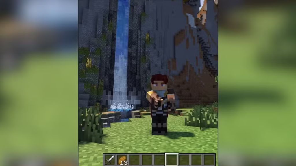 Hướng dẫn tạo thác nước trong Minecraft 1 how to make a waterfall in minecraft water effects by jake kelton crafts gamen.pro