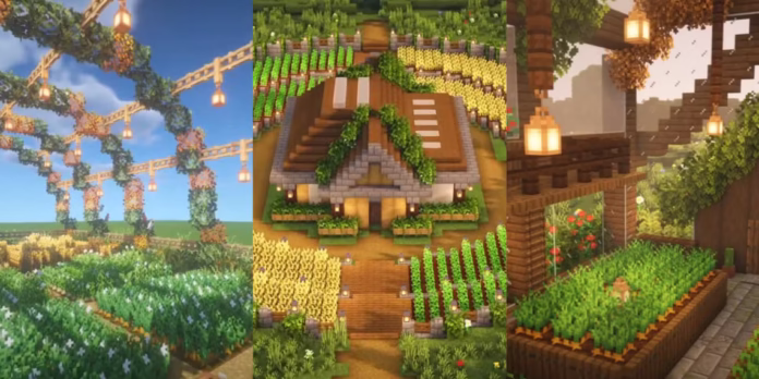 minecraft aesthetic farm feature image gamen.pro