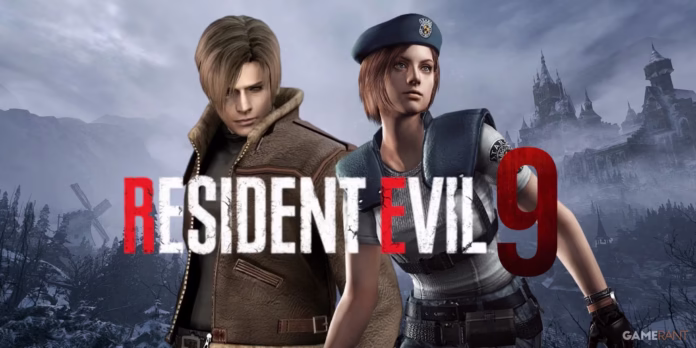 resident evil 9 leon jill village background gamen.pro