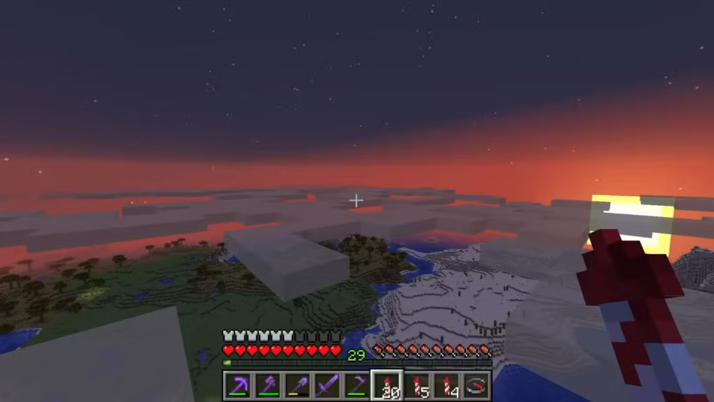 rocket flight above the clouds gamen.pro