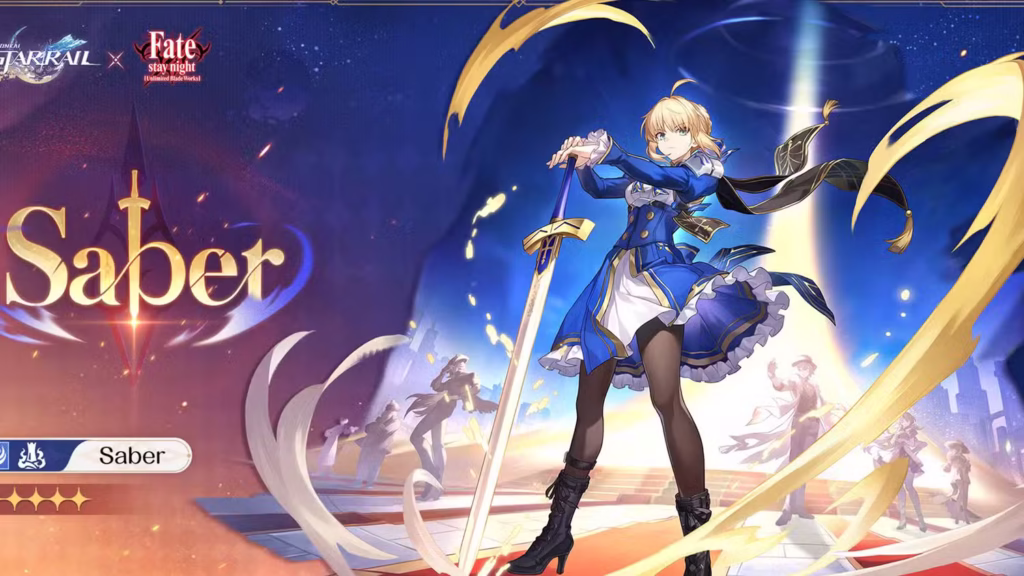 3 6 saber fate stay night collab teaser hsr honkai star rail banner history current banner next upcoming gamen.pro