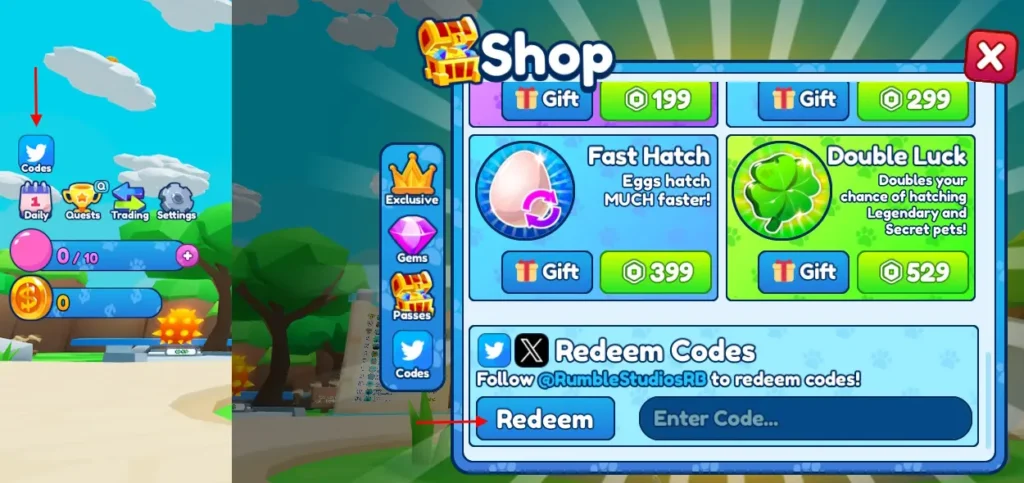 Bubble Gum Simulator Infinity codes redemption gamen.pro