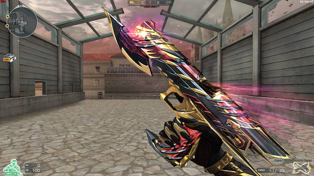 Đột Kích chốt tháng 5 với Kho Báu Hoàng Gia Sapphire: Linh Hồn Ác Quỷ 3 Desert Eagle Demonic Beast gamen.pro 27052025 3