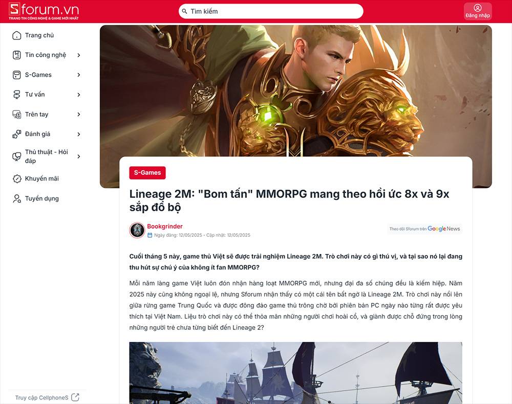 Cộng đồng háo hức đón chờ ngày ra mắt Lineage2M 7 Lineage2M 15052025 gamen.pro 7
