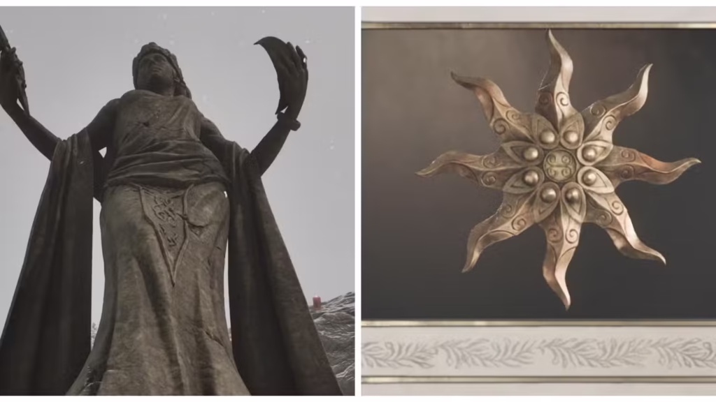 azura statue and azura s shrine gamen.pro