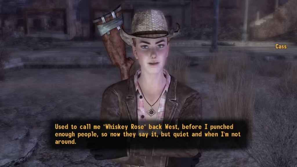 fallout new vegas recruit cass companion follower gamen.pro