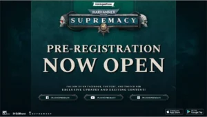 gamen.pro supremacy warhammer 40000 pre registration cover