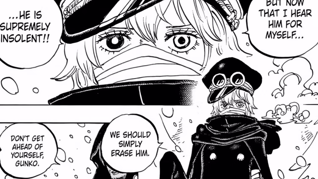 One Piece chap 1149 có thể là chương quan trọng nhất của arc Elbaf 2 gunko holy knight one piece 1136 1 gamen.pro