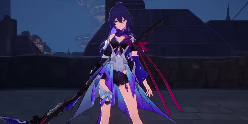 honkai star rail seele looking at screen gamen.pro