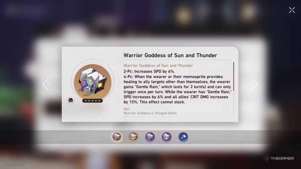 Honkai: Star Rail - Hướng dẫn build Hyacine toàn tập 2 honkai star rail warrior goddess of sun and thunder relic screen gamen.pro
