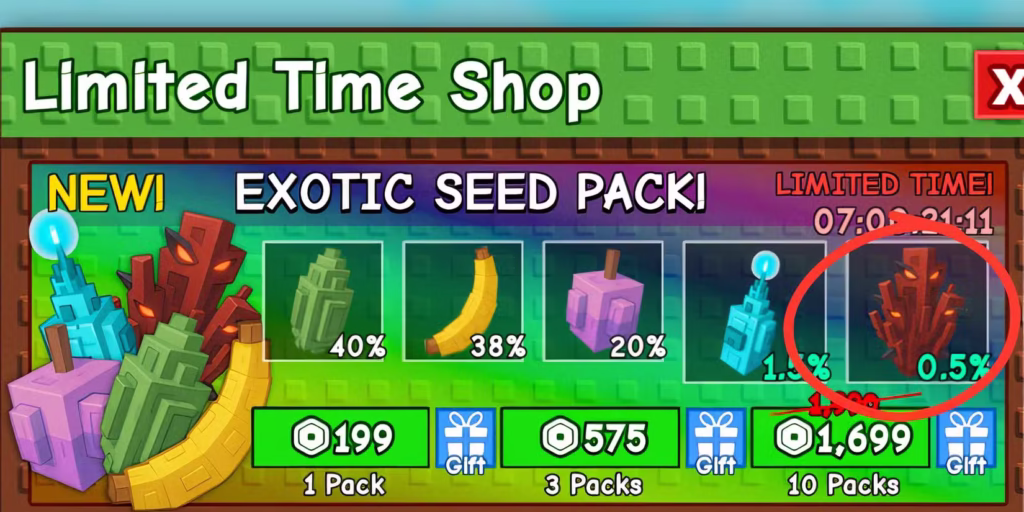 Grow a Garden (Roblox): Bí kíp sở hữu trái cây siêu lợi nhuận Cursed Fruit 1 how to get cursed fruit in grow a garden gamen.pro