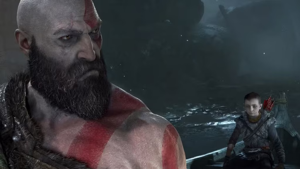 Bài học đắt giá từ quyết định trì hoãn God of War (2018) 1 kratos looking back at atreus in god of war 2018 gamen.pro