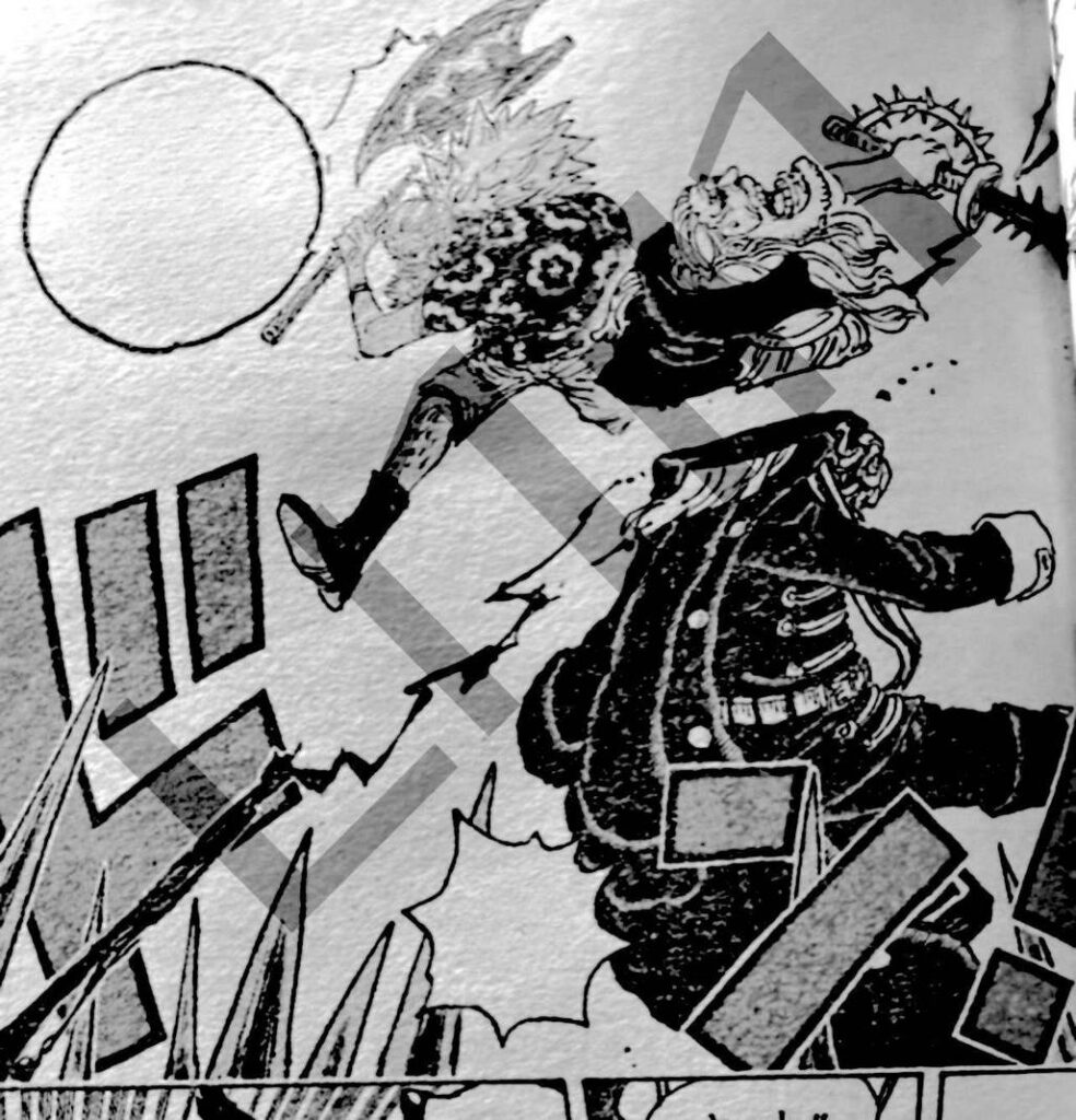 One Piece chap 1149: Khi thần nổi giận và nỗi đau của một người cha 1 one piece 1149 gamen.pro