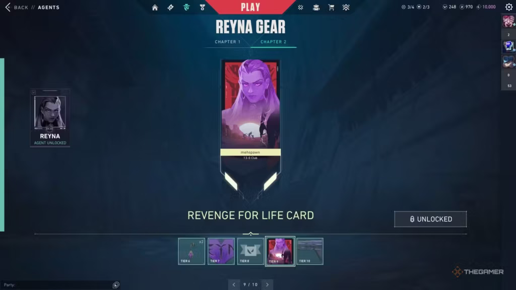 reyna s agent contract in valorant gamen.pro