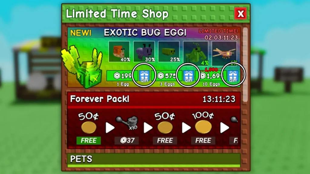 roblox grow a garden limited time shop menu gift icons gamen.pro