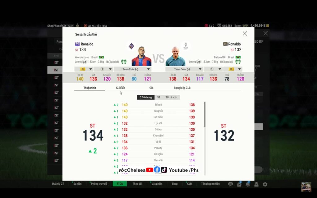 ronaldo de lima gamen.pro fc online 1 3