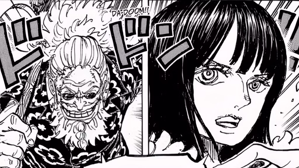 Oda xác nhận người sở hữu Haki quan sát mạnh nhất One Piece 1 scopper gaban and nico robin one piece chapter 1148 spoilers gamen.pro