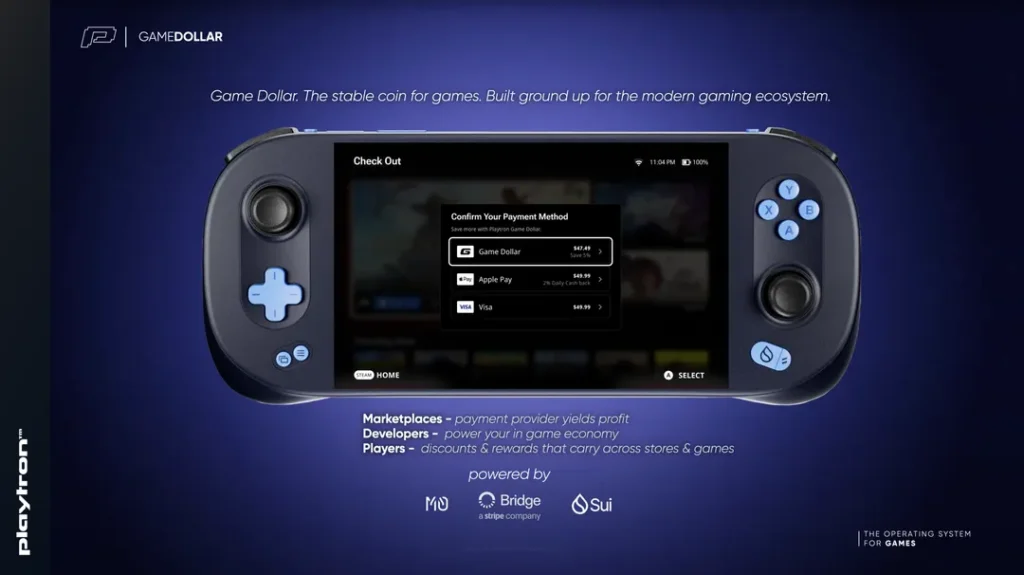 sui gaming stablecoin gamen.pro 05052025