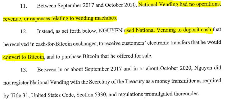 Một người gốc Việt lĩnh án 6 năm tù vì rửa tiền bằng Bitcoin 1 trung nguyen 23052025 gamen.pro
