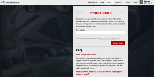 warframe website screenshot 1 jpg 640 gamen.pro