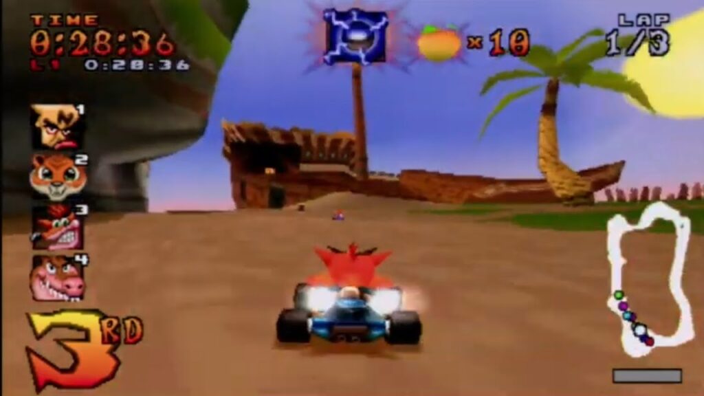 Tổng hợp cheat code, mẹo và cách mở khóa trong Crash Team Racing (PS1) 1 Crash Team Racing 08062025 gamen.pro