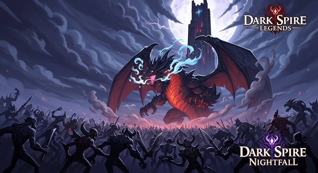 Dark Spire Legends: Nightfall - Hành trình giải cứu vương quốc bóng đêm 1 Dark Spire Legends Nightfall gamen 4