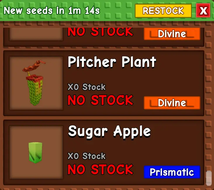 Grow a Garden Pitcher Plant gamen.pro