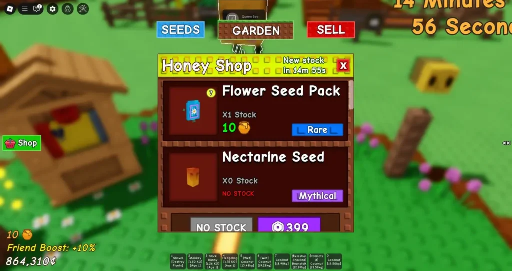 Grow A Garden Bee 1 gamen.pro