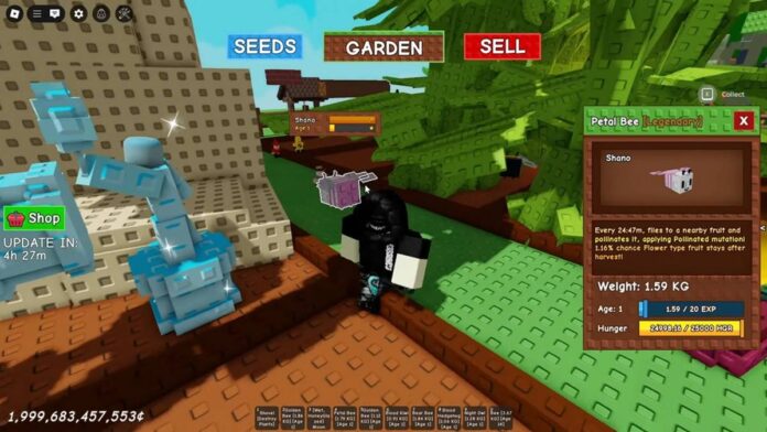 HOW TO GET PETAL BEE SHOWCASE What does Petal Bee Do in GROW A GARDEN ROBLOX 0 14 screenshot gamen.pro