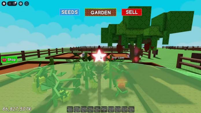 How To GET USE STAR CALLER in GROW A GARDEN ROBLOX 1 17 screenshot gamen.pro