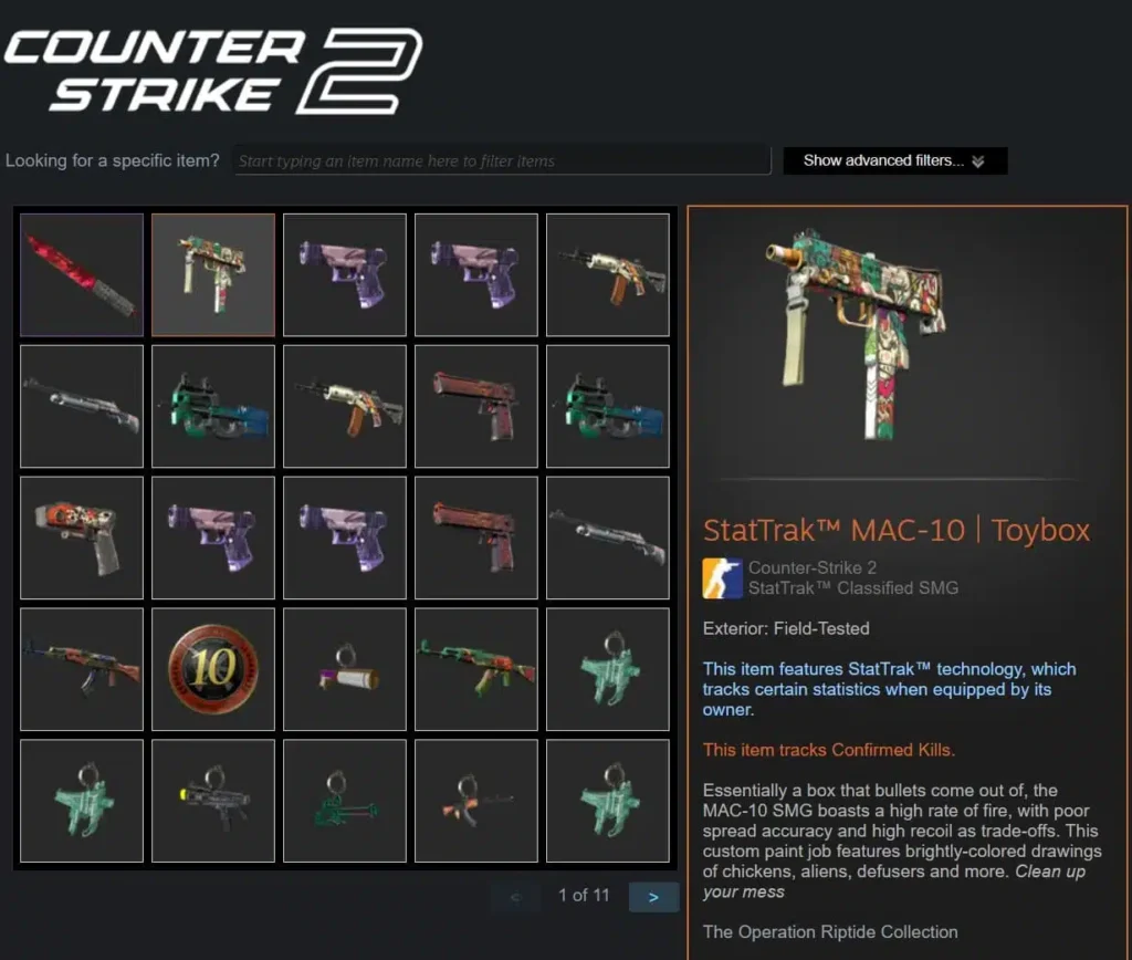 Soi kho đồ tiền tỷ của các đại phú hộ Counter-Strike 2 2 Niecolas CS2 Inventory gamen.pro