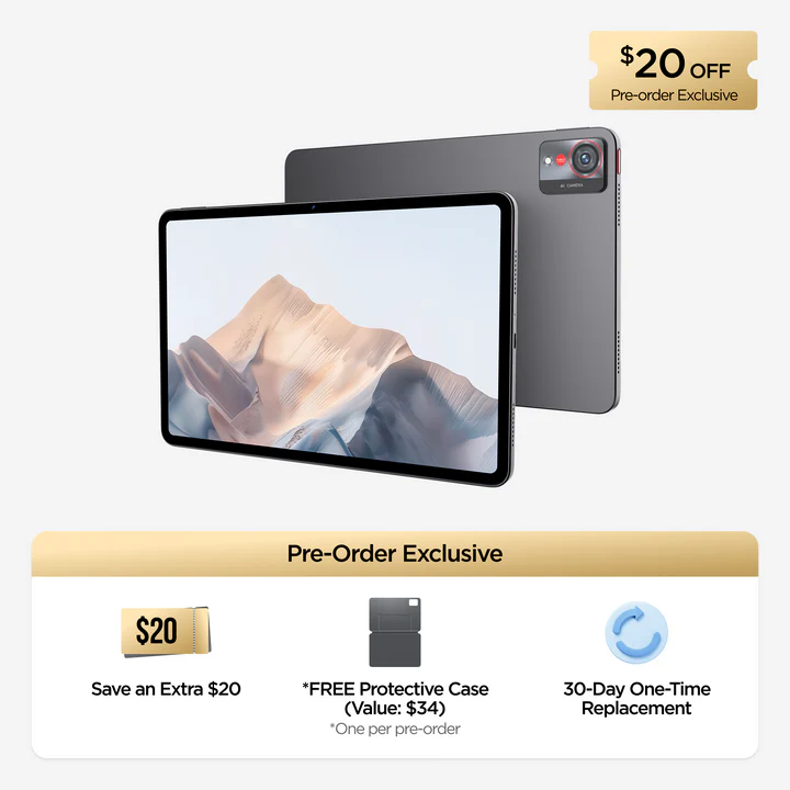 Nubia Pad Pro: Đối thủ đáng gờm của iPad giá rẻ vừa trình làng 1 Nubia Pad Pro gamen.pro 1