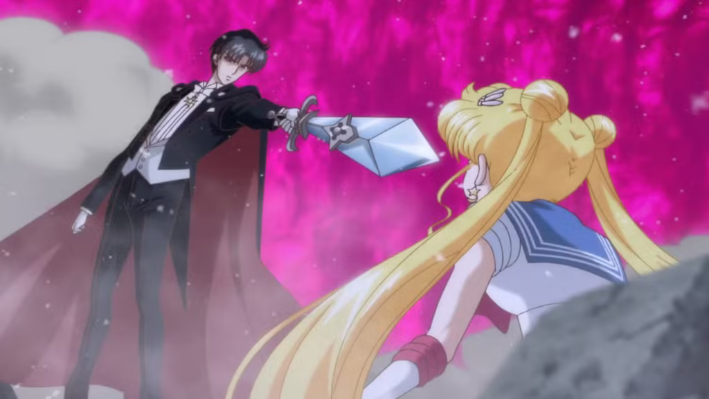 Sailor Moon Evil Tuxedo Mask Sword gamen.pro