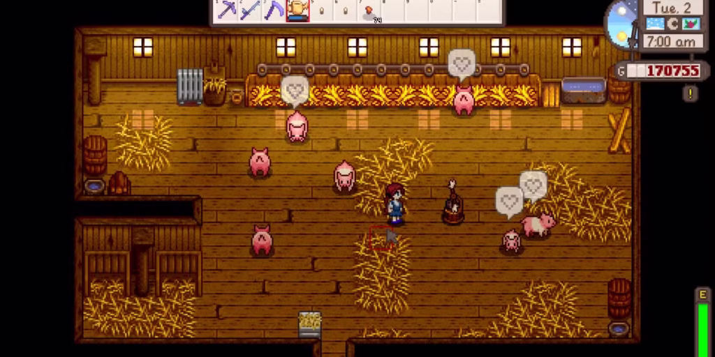 Stardew Valley Auto Petter Inside Barn gamen.pro