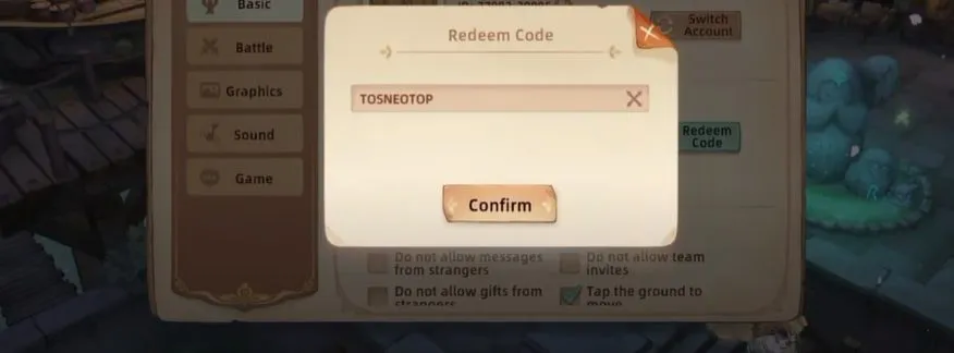 Tree of Savior NEO redeem codes center gamen.pro