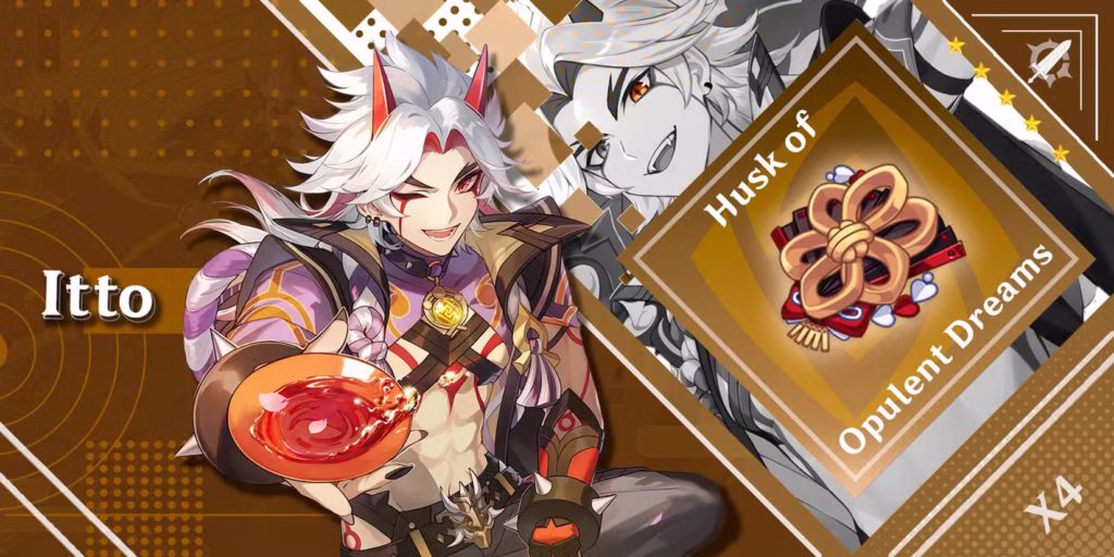arataki itto best artifact in genshin impact