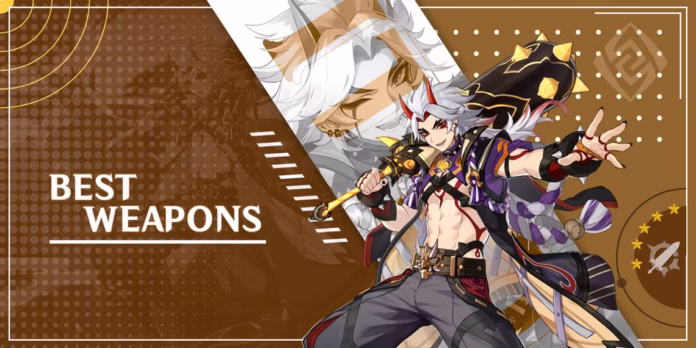 arataki itto best weapons in genshin impact 1 gamen.pro