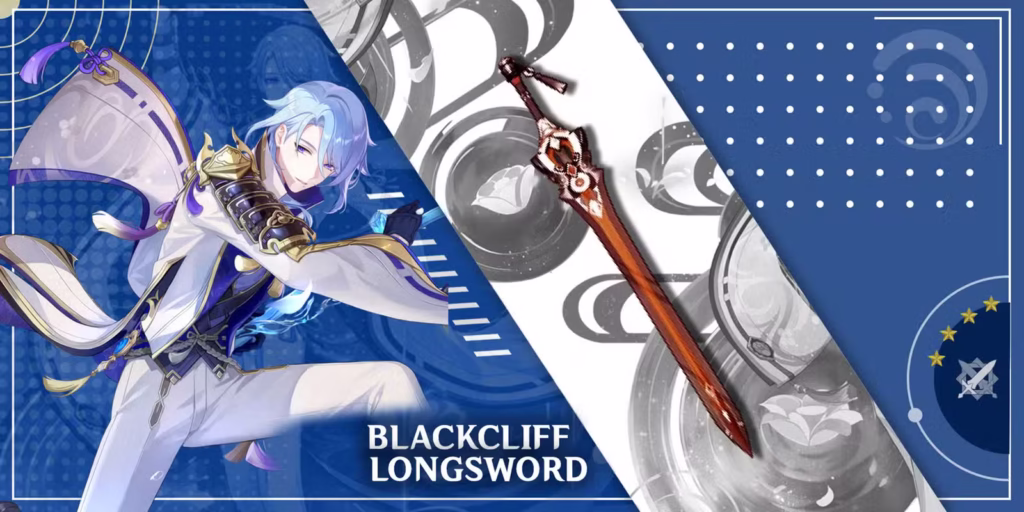 Genshin Impact: Vũ khí tốt nhất dành cho Kamisato Ayato (cập nhật 6-2025) 6 ayato using blackcliff longsword in genshin impact gamen.pro