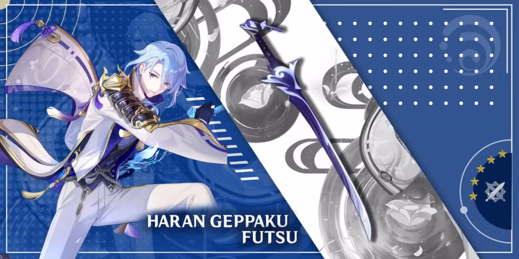 Genshin Impact: Vũ khí tốt nhất dành cho Kamisato Ayato (cập nhật 6-2025) 1 ayato using haran geppaku futsu in genshin impact gamen.pro