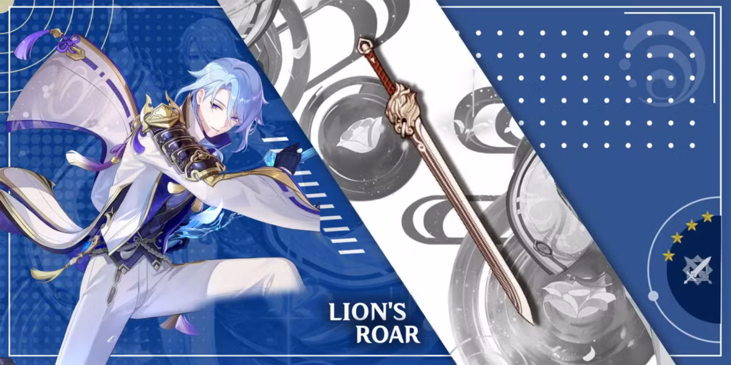 Genshin Impact: Vũ khí tốt nhất dành cho Kamisato Ayato (cập nhật 6-2025) 7 ayato using lion roar in genshin impact gamen.pro