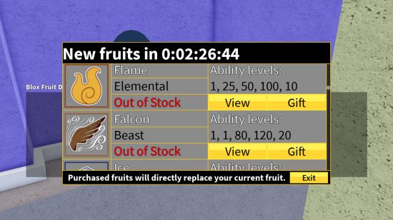 Blox Fruits: Hướng dẫn đầy đủ về stock, thời gian restock, Mirage stock và cách sở hữu trái ác quỷ yêu thích 2 blox fruits stock dealer page 550x309 gamen.pro