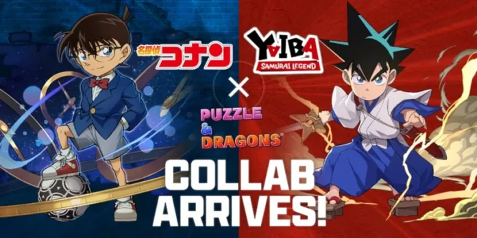 case closed x yaiba puzzleanddragons jpg 820 gamen.pro