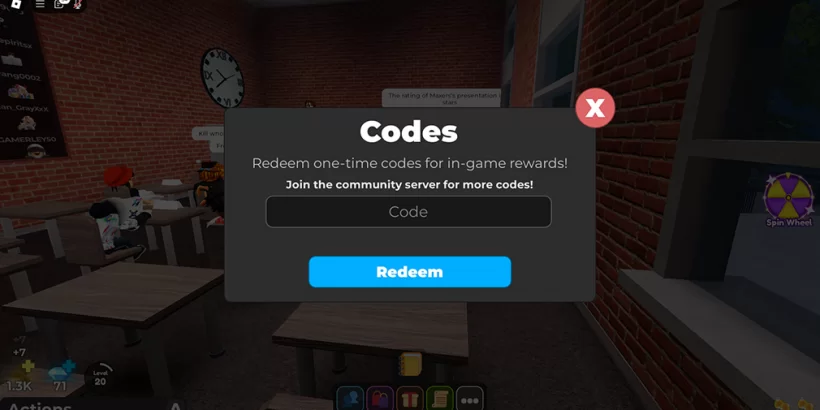 codes menu in the presentation experience jpg 820 gamen.pro