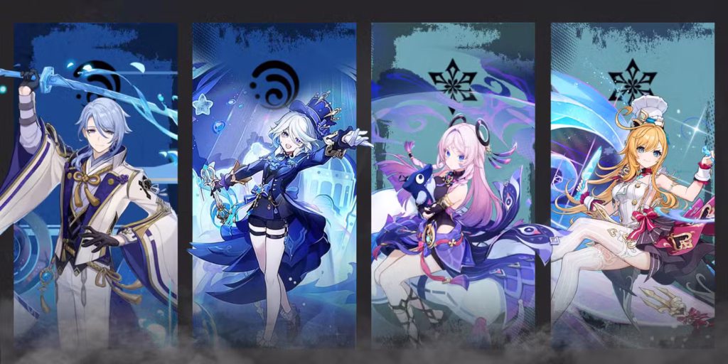 furina citlali escoffier and ayato composition in genshin impactgamen gamen.pro