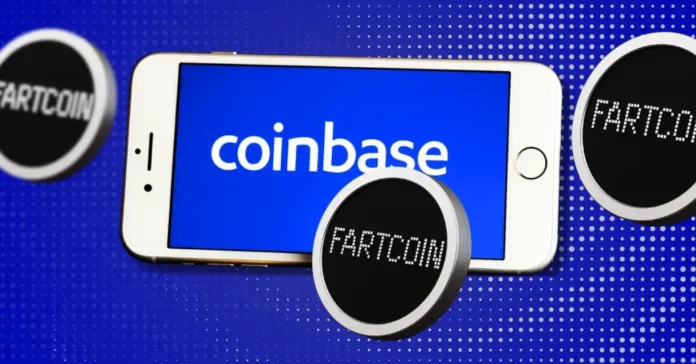 gamen.pro Coinbase Listing Hype Sends Fartcoin Back Into Top 100 1024x536 1