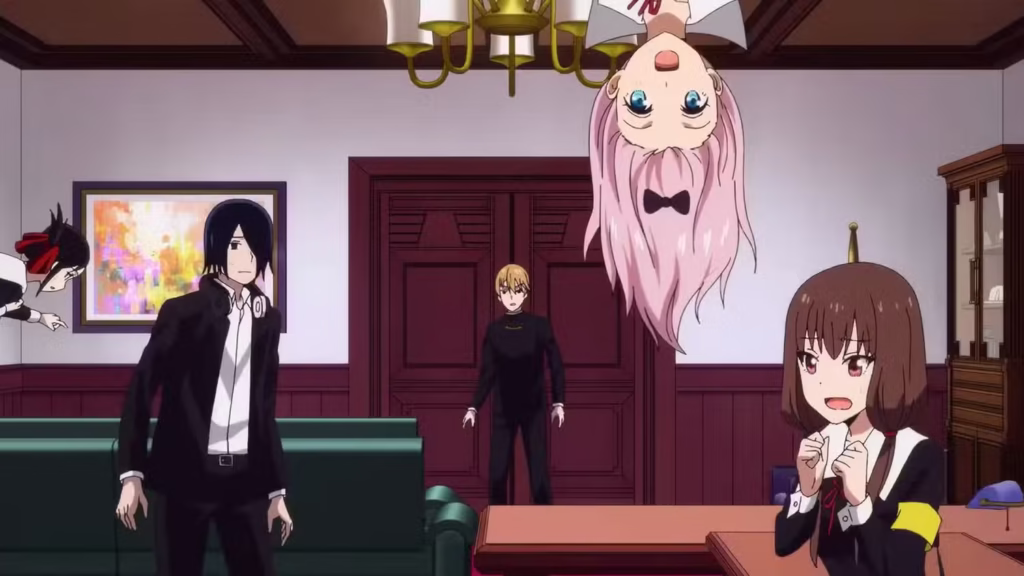 gamen.pro Kaguya sama All The Main Characters In the Study Room Cropped